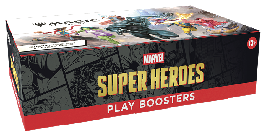 MTG x MARVEL Super Heroes Play Booster Box | Gate City Games LLC