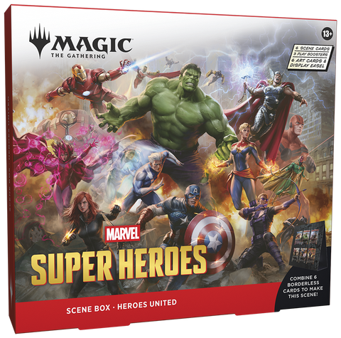 MTG x MARVEL Super Heroes Scene Box – Gate City Games LLC