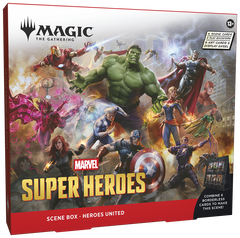 MTG x MARVEL Super Heroes Scene Box | Gate City Games LLC