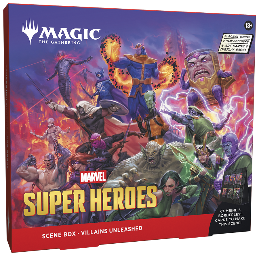 MTG x MARVEL Super Heroes Scene Box | Gate City Games LLC