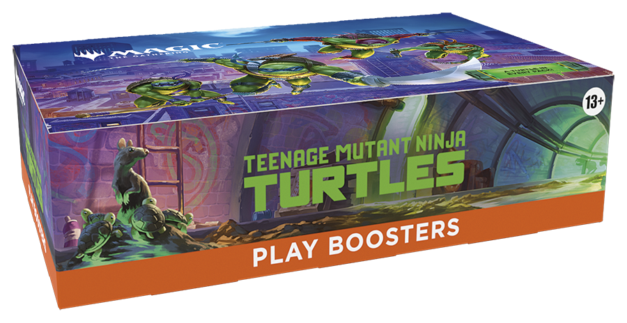 Teenage Mutant Ninja Turtles Play Booster Box | Gate City Games LLC