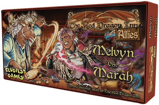 The Red Dragon Inn: Allies: Melvyn vs. Marah | Gate City Games LLC