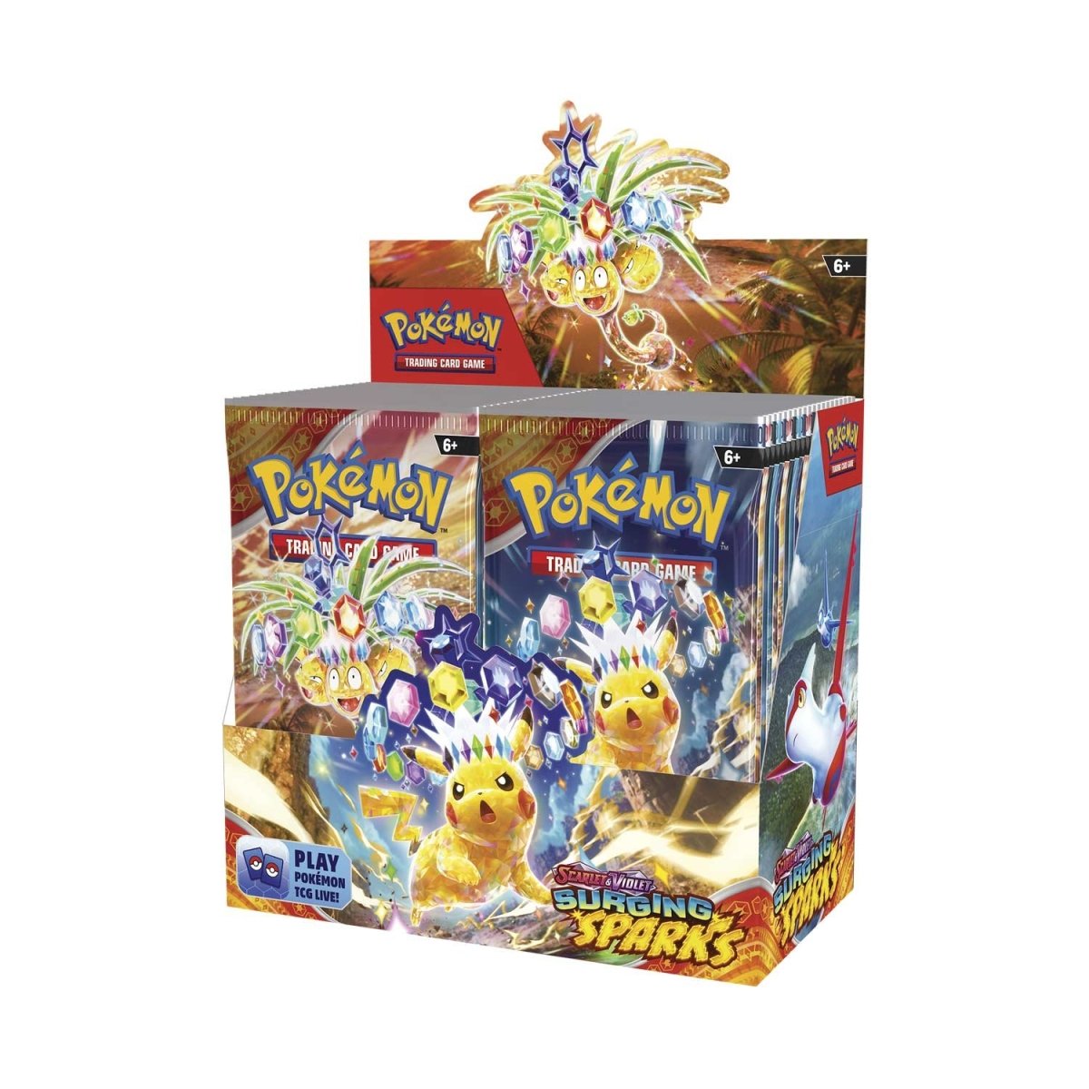 Pokémon Scarlet and Violet: Surging Sparks Booster Box | Gate City Games LLC