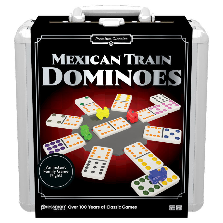 Pressman Premium Classics: Mexican Train Dominoes | Gate City Games LLC