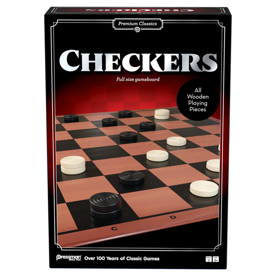 Premium Classics: Checkers | Gate City Games LLC