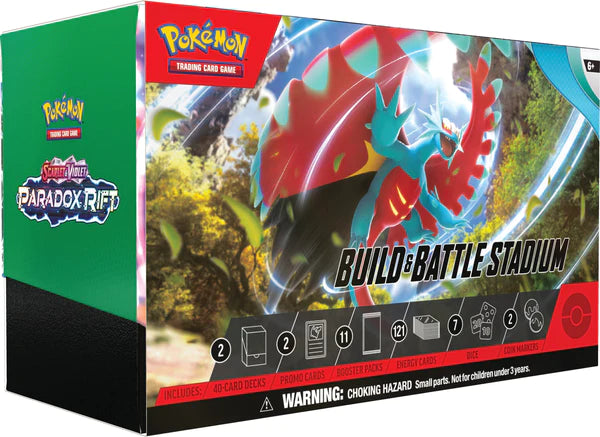 Pokemon Scarlet and Violet: Paradox Rift Build & Battle Stadium | Gate City Games LLC