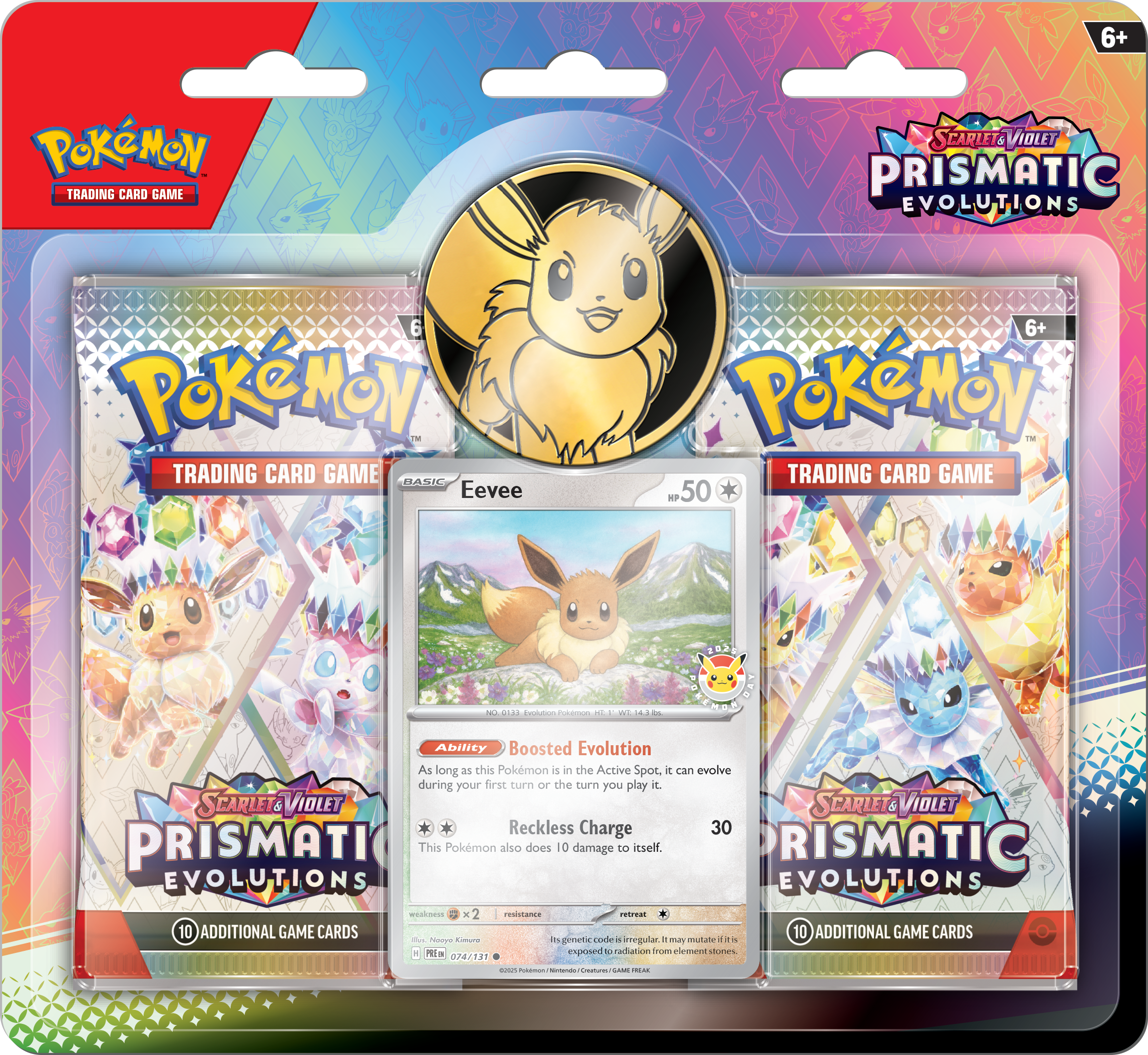Pokemon Prismatic Evolutions 2-Pack Blister | Gate City Games LLC