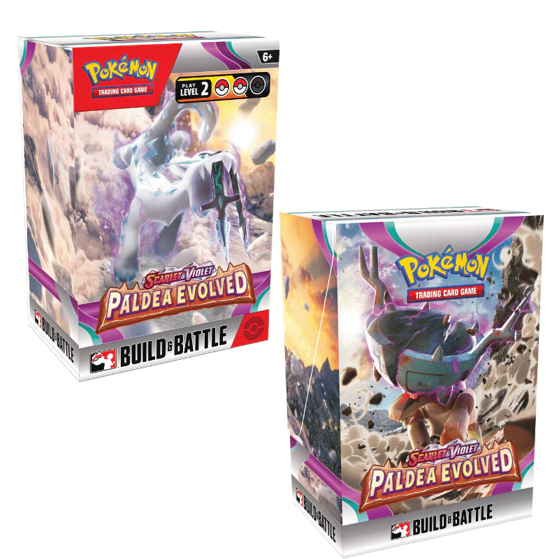Pokémon Scarlet and Violet Paldea Evolved Build and Battle Kit | Gate City Games LLC