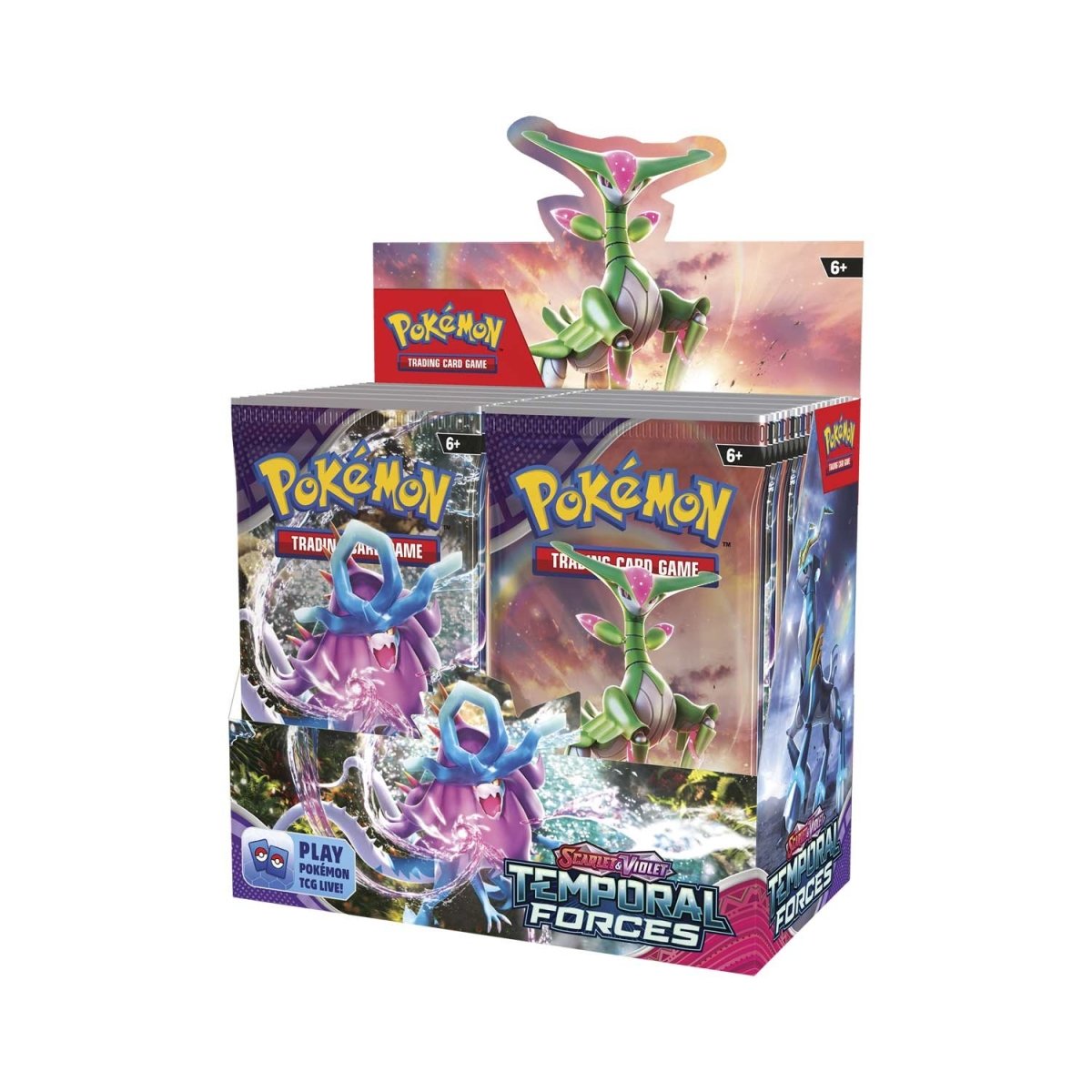 Pokemon Scarlet and Violet Temporal Forces Booster Box | Gate City Games LLC