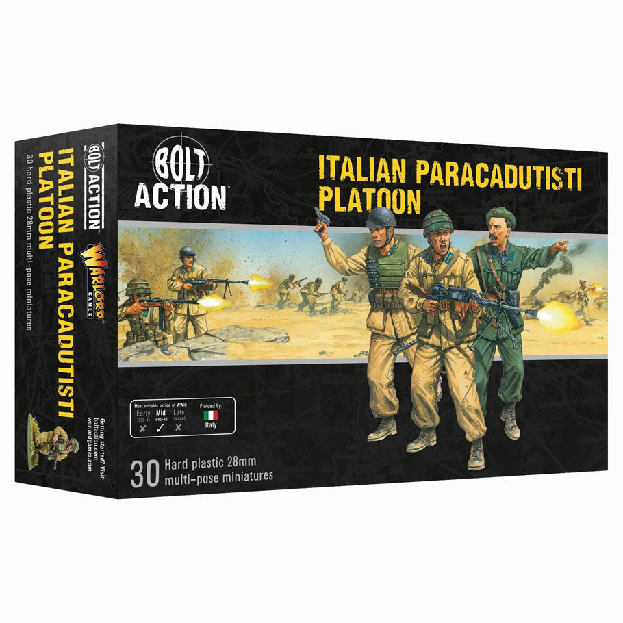 Bolt Action: Italian Paracadutisti Platoon | Gate City Games LLC