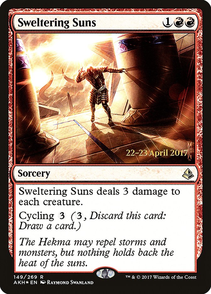 Sweltering Suns [Amonkhet Prerelease Promos] | Gate City Games LLC