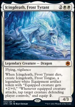 Icingdeath, Frost Tyrant (Promo Pack) [Dungeons & Dragons: Adventures in the Forgotten Realms Promos] | Gate City Games LLC