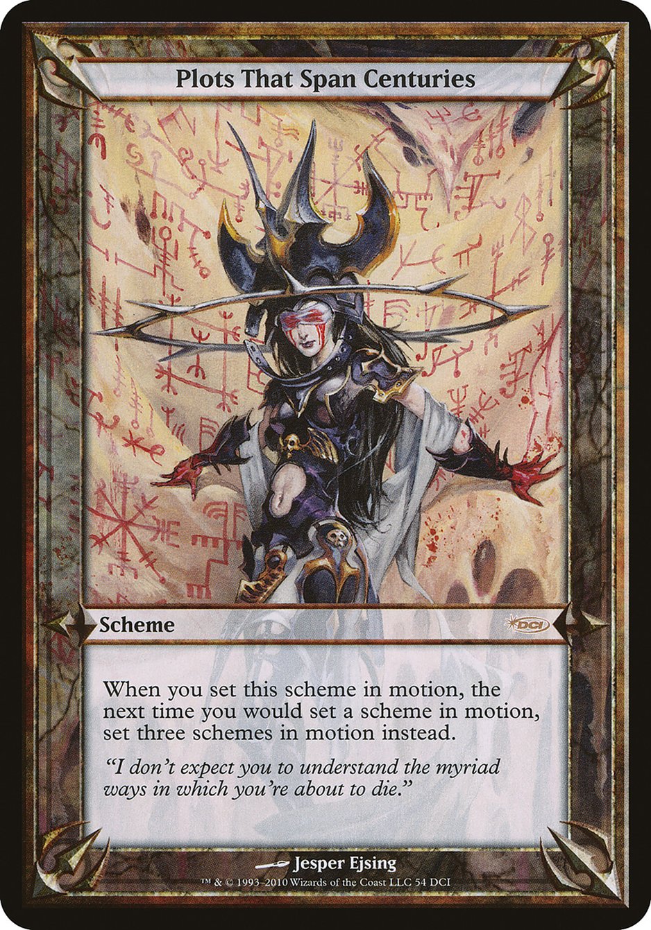 Plots That Span Centuries (Schemes) [Promotional Schemes] | Gate City Games LLC