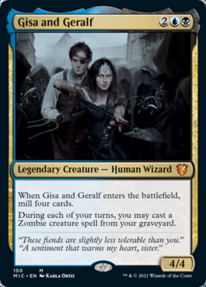 Gisa and Geralf [Innistrad: Midnight Hunt Commander] | Gate City Games LLC