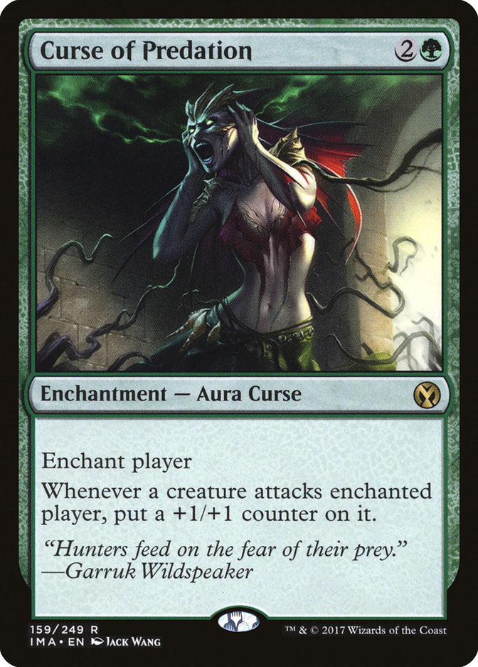 Curse of Predation [Iconic Masters] | Gate City Games LLC