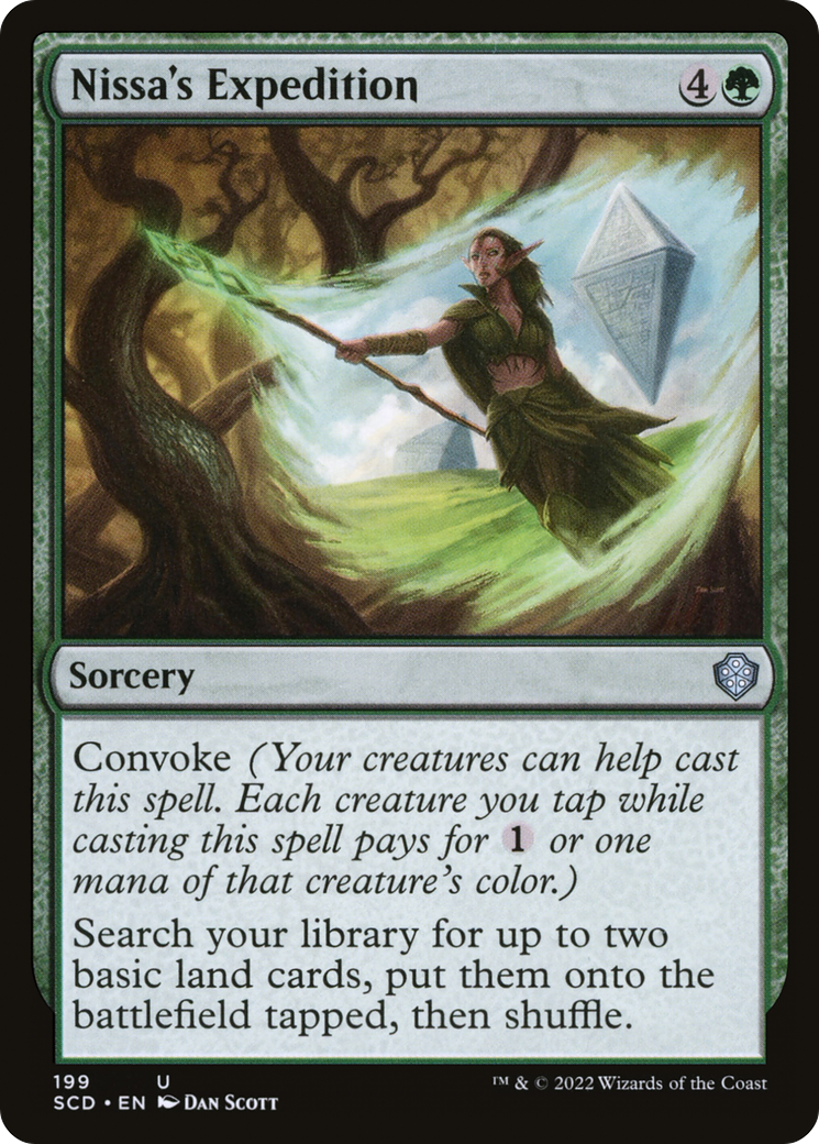 Nissa's Expedition [Starter Commander Decks] | Gate City Games LLC