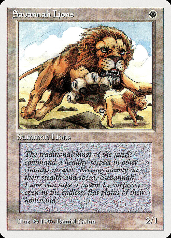 Savannah Lions [Summer Magic / Edgar] | Gate City Games LLC