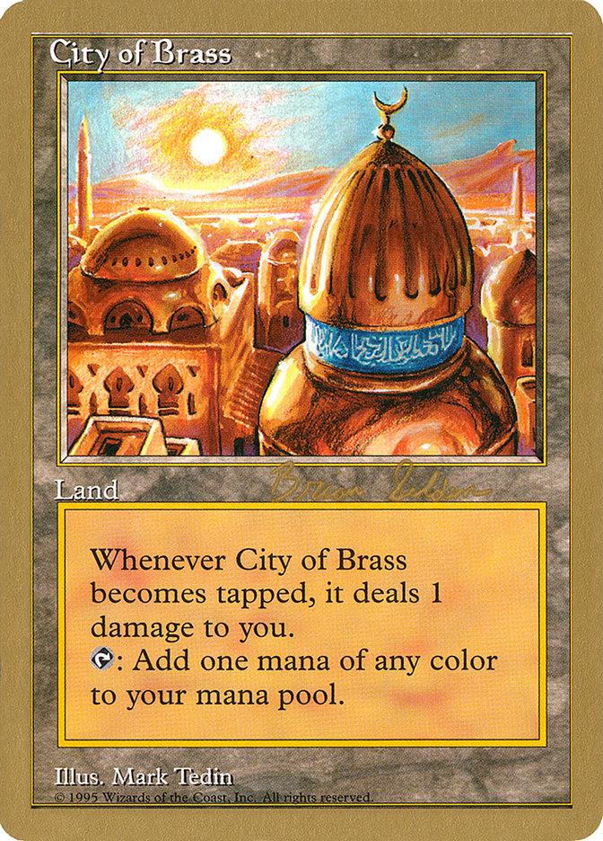 City of Brass (Brian Selden) [World Championship Decks 1998] | Gate City Games LLC