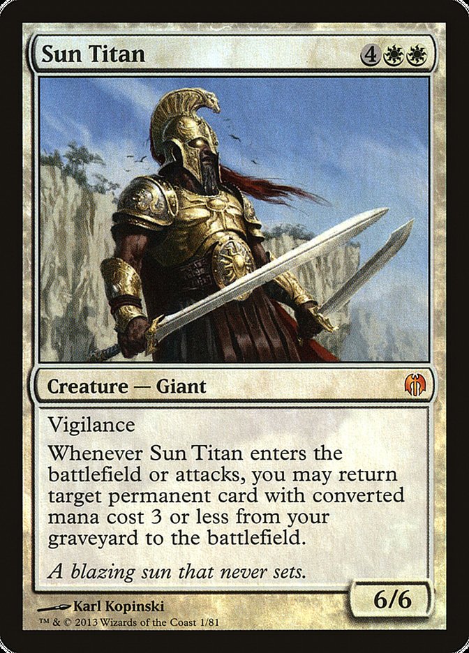 Sun Titan [Duel Decks: Heroes vs. Monsters] | Gate City Games LLC