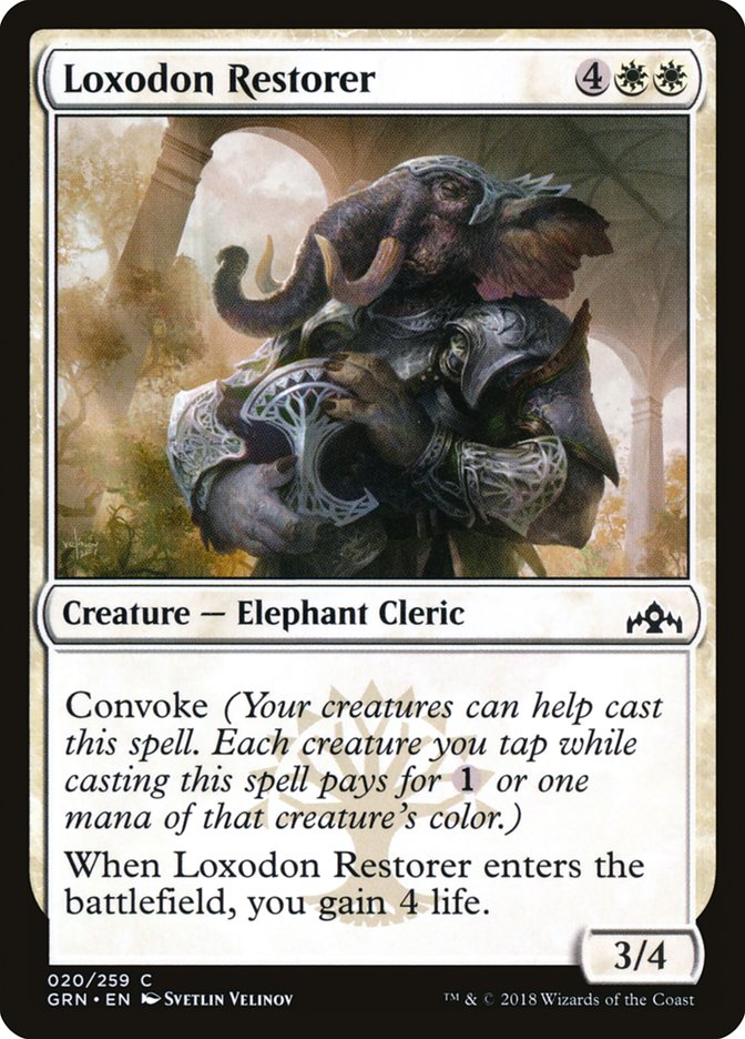 Loxodon Restorer [Guilds of Ravnica] | Gate City Games LLC