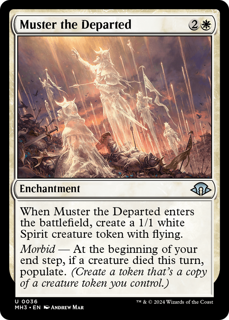 Muster the Departed [Modern Horizons 3] | Gate City Games LLC