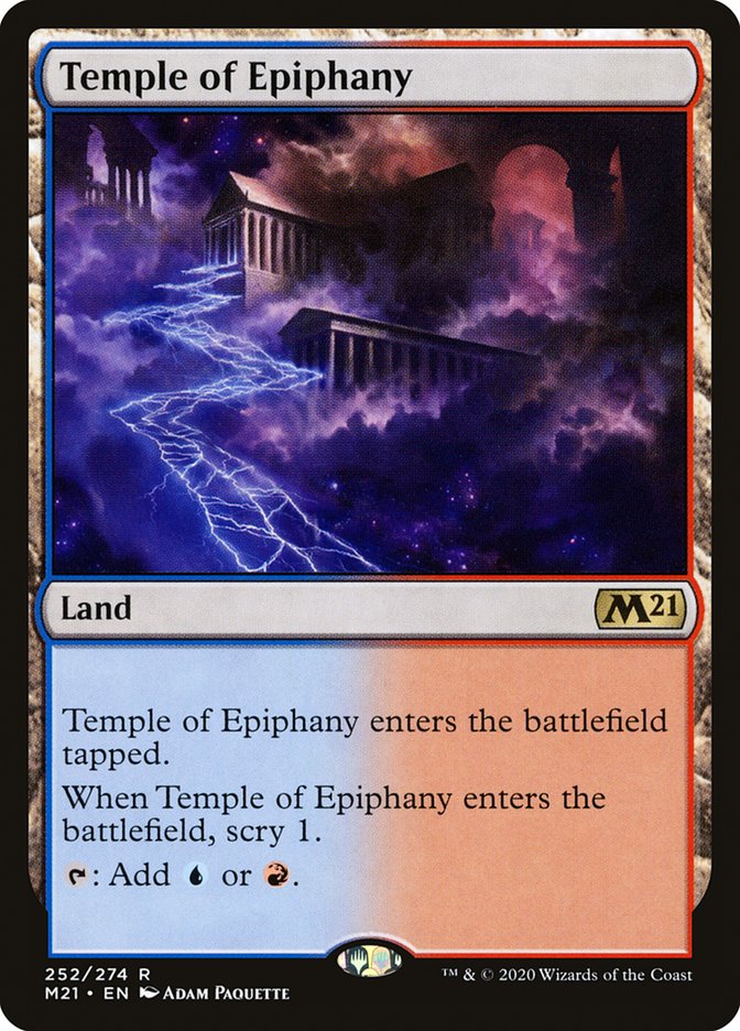 Temple of Epiphany [Core Set 2021] | Gate City Games LLC