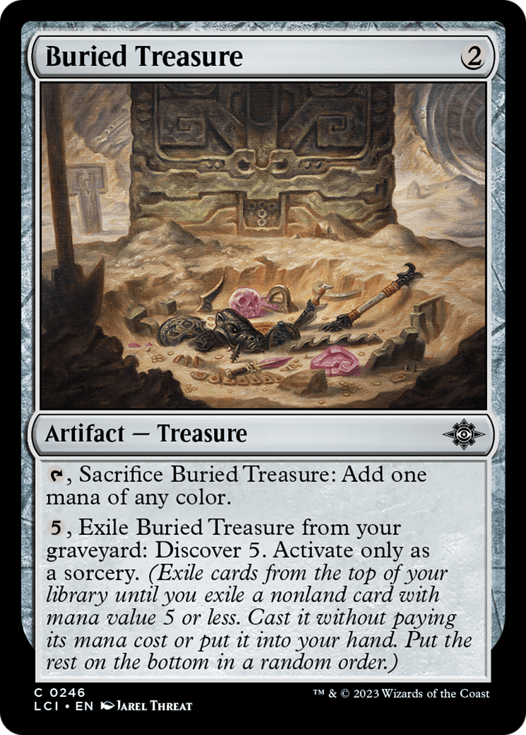 Buried Treasure [The Lost Caverns of Ixalan] | Gate City Games LLC