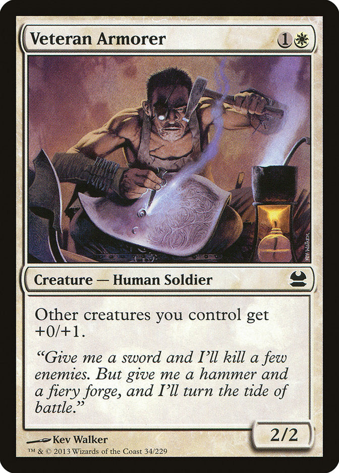 Veteran Armorer [Modern Masters] | Gate City Games LLC