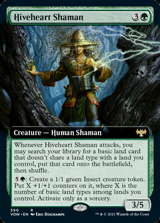 Hiveheart Shaman (Extended Art) [Innistrad: Crimson Vow] | Gate City Games LLC