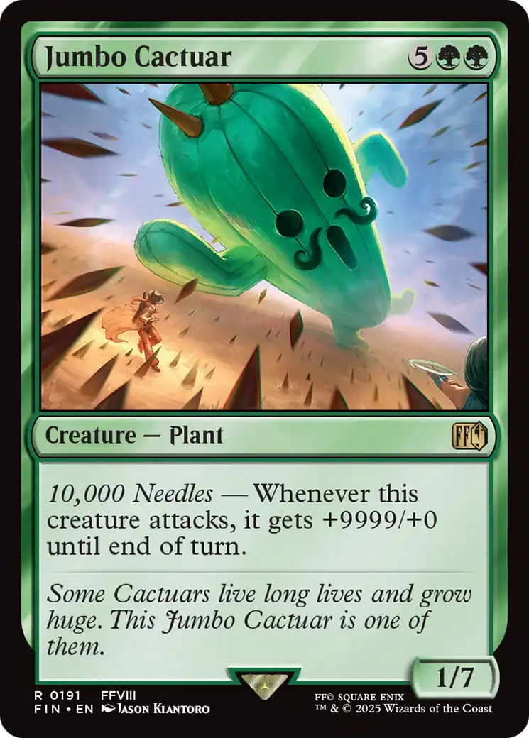 Jumbo Cactuar [FINAL FANTASY] | Gate City Games LLC