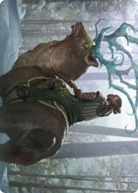 Boreal Outrider Art Card [Kaldheim Art Series] | Gate City Games LLC