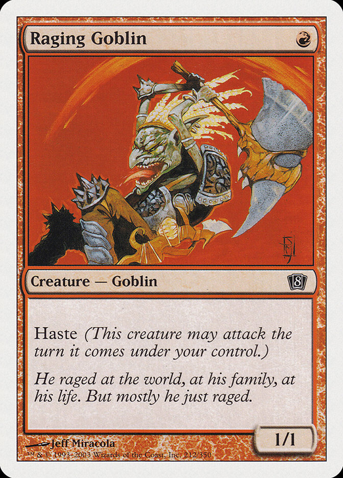 Raging Goblin [Eighth Edition] | Gate City Games LLC