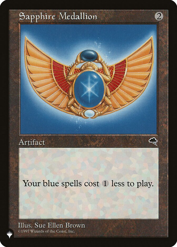 Sapphire Medallion [The List] | Gate City Games LLC