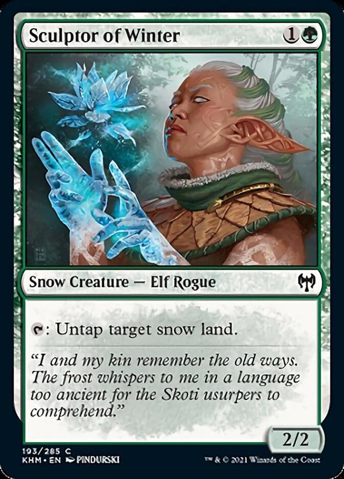 Sculptor of Winter [Kaldheim] | Gate City Games LLC