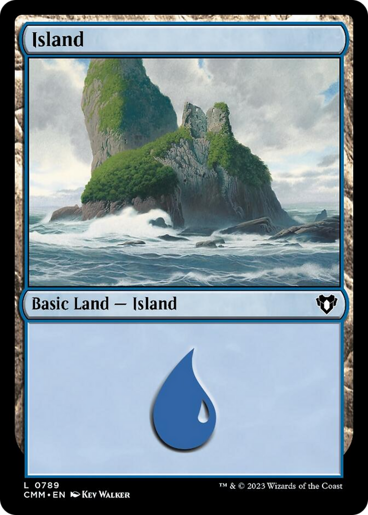 Island (789) [Commander Masters] | Gate City Games LLC