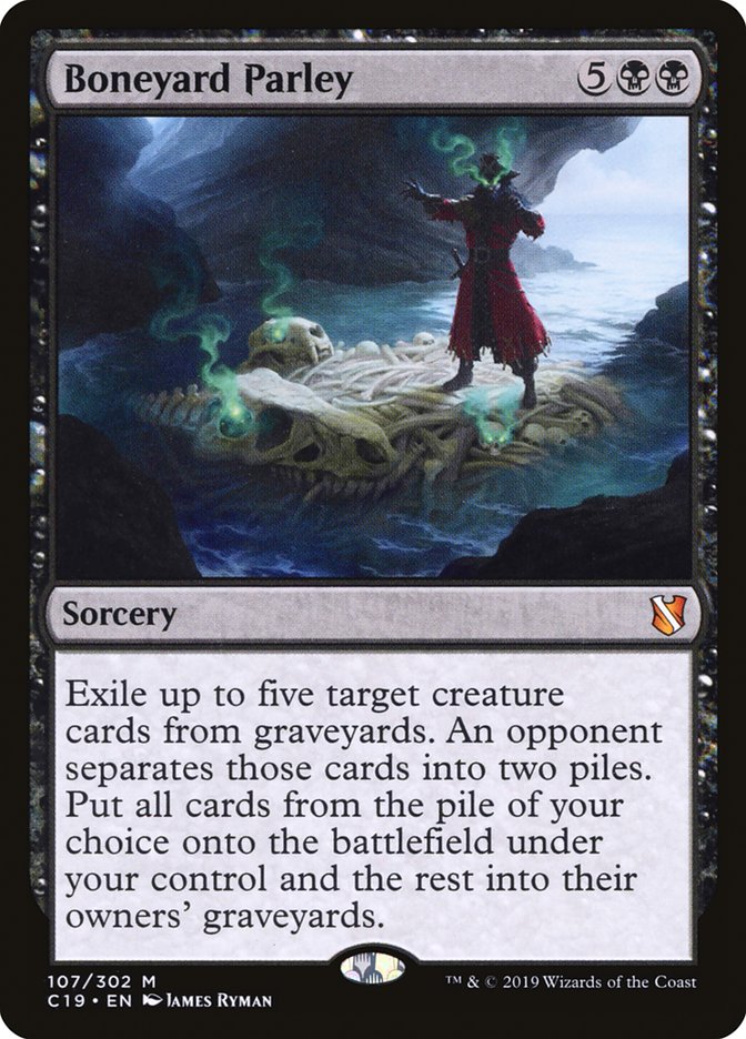 Boneyard Parley [Commander 2019] | Gate City Games LLC