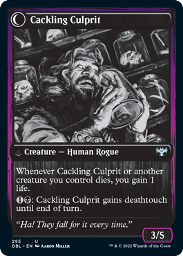 Panicked Bystander // Cackling Culprit [Innistrad: Double Feature] | Gate City Games LLC