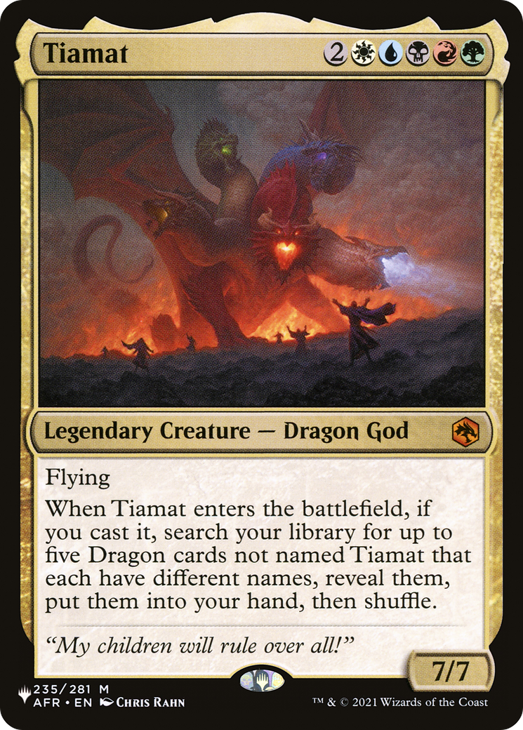 Tiamat [The List] | Gate City Games LLC