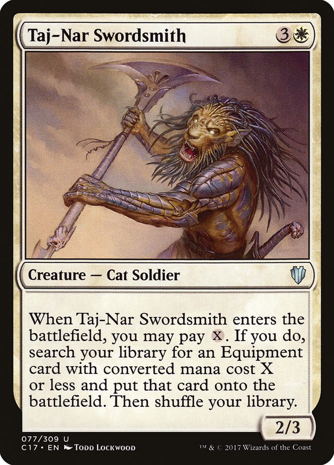Taj-Nar Swordsmith [Commander 2017] | Gate City Games LLC