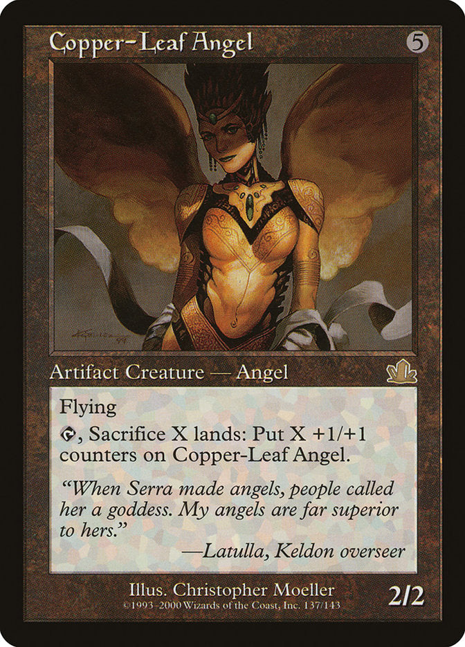 Copper-Leaf Angel [Prophecy] | Gate City Games LLC