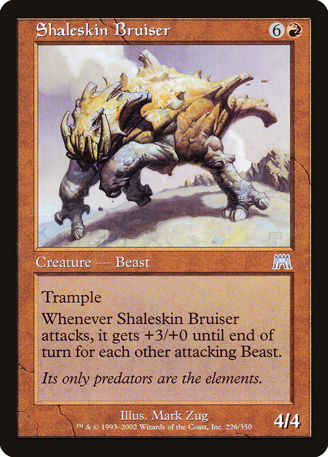 Shaleskin Bruiser [Onslaught] | Gate City Games LLC