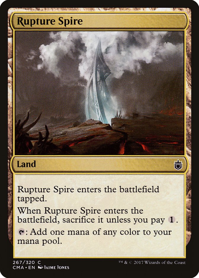 Rupture Spire [Commander Anthology] | Gate City Games LLC