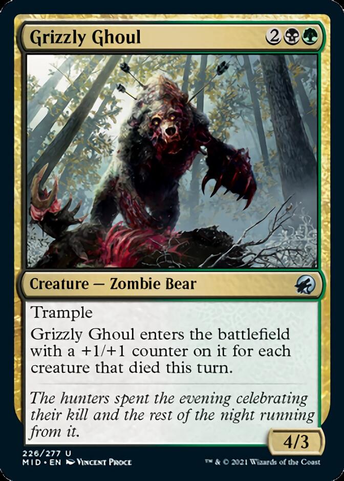Grizzly Ghoul [Innistrad: Midnight Hunt] | Gate City Games LLC