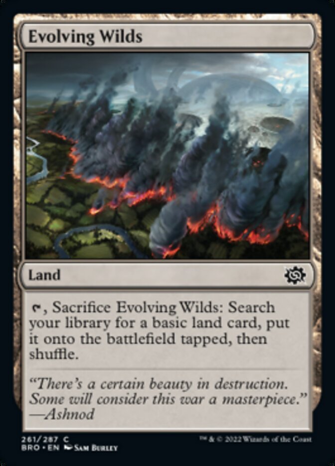 Evolving Wilds [The Brothers' War] | Gate City Games LLC