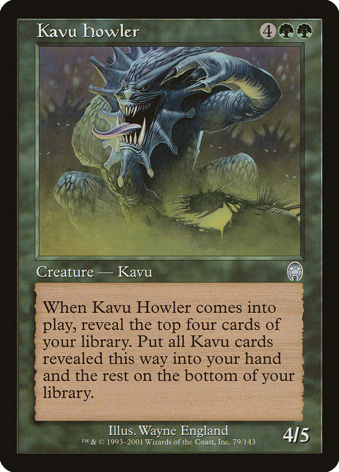 Kavu Howler [Apocalypse] | Gate City Games LLC