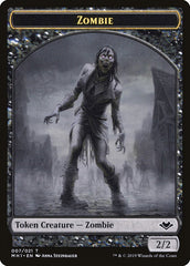 Marit Lage // Zombie Double-Sided Token [Modern Horizons Tokens] | Gate City Games LLC