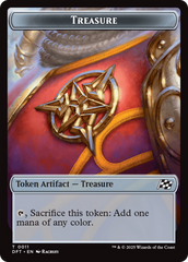 Treasure // Pilot Double-Sided Token [Aetherdrift Tokens] | Gate City Games LLC