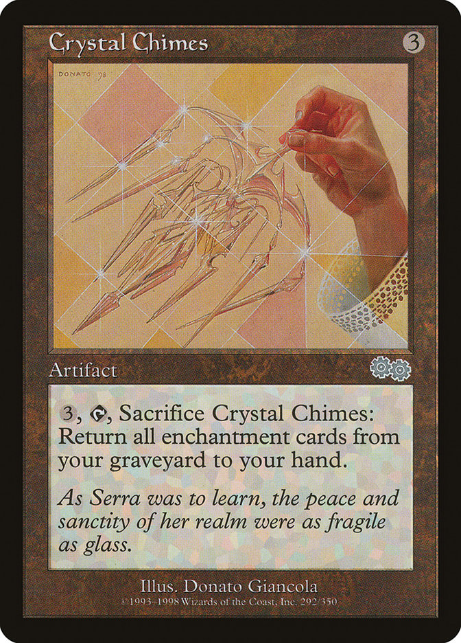 Crystal Chimes [Urza's Saga] | Gate City Games LLC