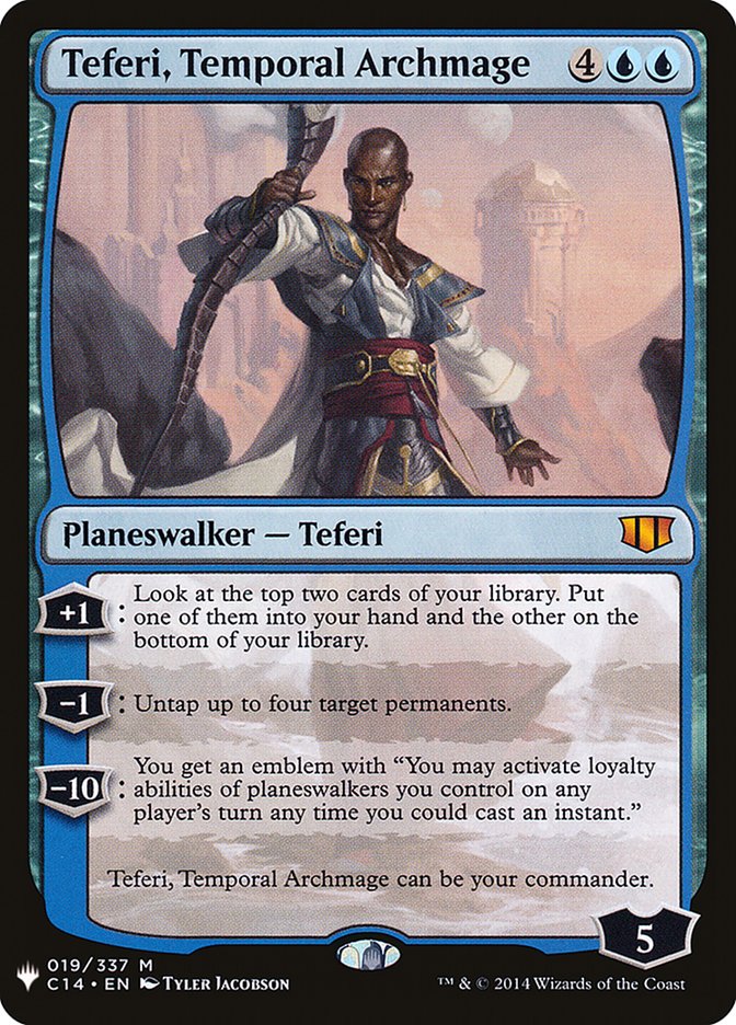 Teferi, Temporal Archmage [Mystery Booster] | Gate City Games LLC