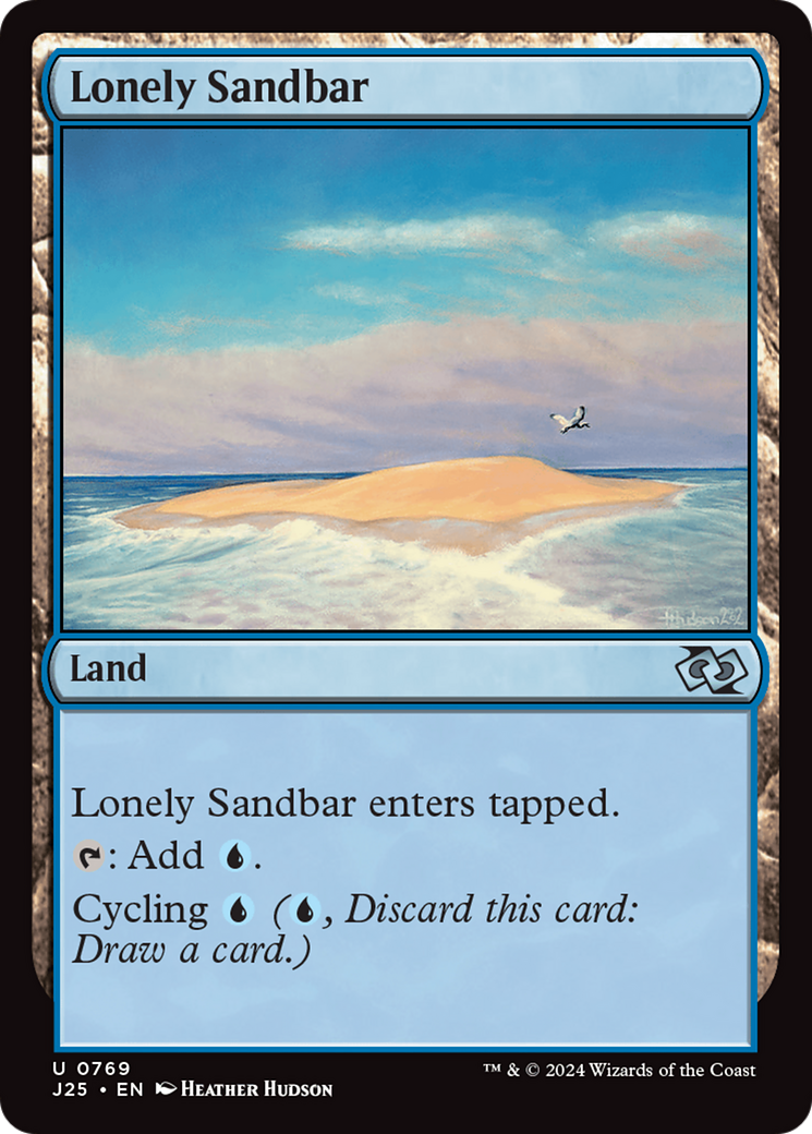 Lonely Sandbar [Foundations Jumpstart] | Gate City Games LLC